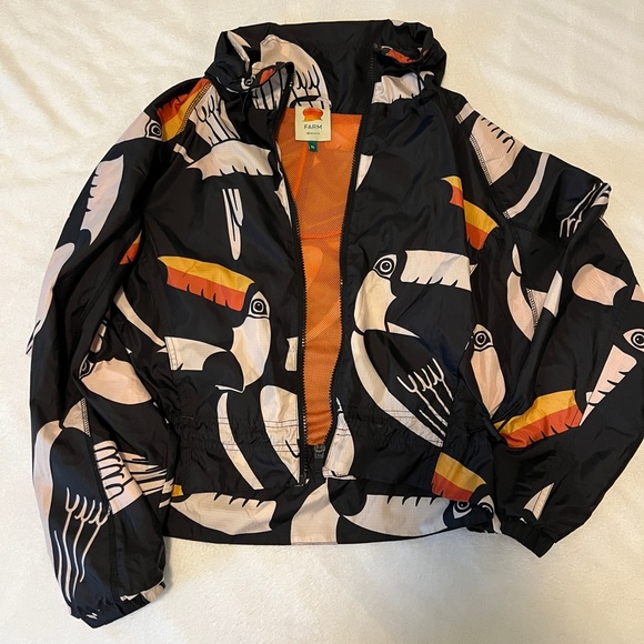 FARM Rio Jackets & Blazers - Farm Rio toucan track jacket!